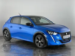 Blue Used 2020 Peugeot 208 GT-line Hatchback | £11,100 (Fair price)
