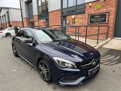 Blue Used 2017 Mercedes CLA220 AMG line Sedan | £11,995 (Good price)