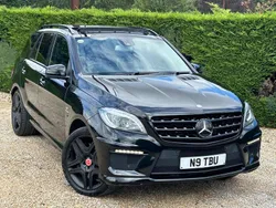Black Used 2012 Mercedes ML63 AMG AMG SUV | £19,450