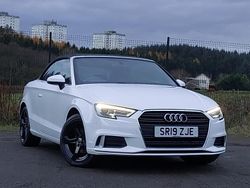 White Used 2019 Audi A3 Cabriolet Sport Cabriolet | £15,498 (Good price)