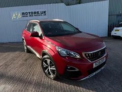 Red Used 2019 Peugeot 3008 Allure Hatchback | £10,500