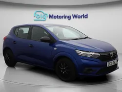 Blue Used 2021 Dacia Sandero Essentiel Hatchback | £7,400 (Fair price)
