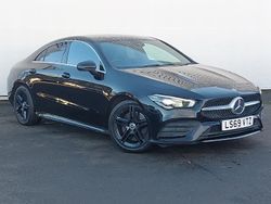 Black Used 2019 Mercedes CLA220 AMG line Sedan | £19,998 (Fair price)
