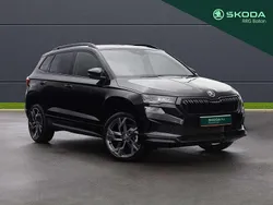 Black magic pearl effect New 2024 Skoda Karoq SportLine SUV | £27,795 (Good price)
