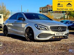 Silver Used 2017 Mercedes CLA220 AMG line Sedan | £11,688 (Fair price)