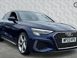 Blue Used 2023 Audi A3 S-Line Hatchback | £23,453 (Fair price)