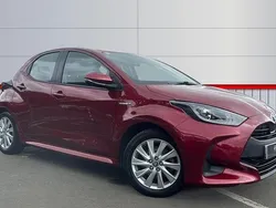 Red Used 2021 Toyota Yaris Hybrid Hatchback | £13,957 (Good price)