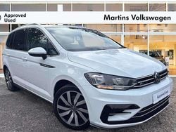White Used 2020 VW Touran R-line MPV | £18,995 (Fair price)