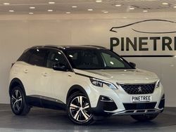 White Used 2018 Peugeot 3008 GT-line SUV | £12,999 (Fair price)