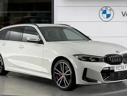 White Used 2024 BMW 330e M Sport Estate | £36,902 (Super price)