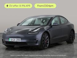 Grey Used 2020 Tesla Model 3 Performance Sedan | £18,051 (Good price)