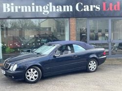 Blue Used 2002 Mercedes CLK230 Avantgarde Cabriolet | £1,000 (Super price)