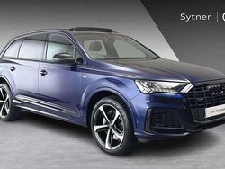 Blue Used 2023 Audi Q7 S-Line SUV | £52,750