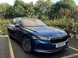 Cobalt blue metallic Used 2024 Skoda Superb LAURIN & KLEMENT Estate | £35,990