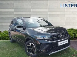 Black Used 2025 VW T-Cross R-line SUV | £27,990