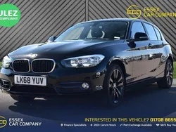 Black Used 2018 BMW 118 Sport Line Hatchback | £11,700 (Good price)