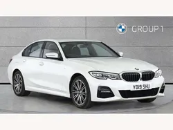 White Used 2019 BMW 330e M Sport Sedan | £18,490 (A bit pricey)