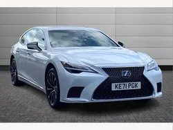 Sonic white Used 2021 Lexus LS500h Sedan | £54,495