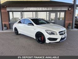 White Used 2015 Mercedes CLA45 AMG AMG Coupe | £15,478 (Fair price)