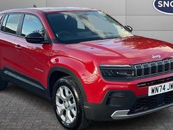 Red Used 2024 Jeep Avenger Altitude SUV | £16,694 (Fair price)