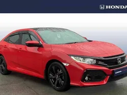 Red Used 2018 Honda Civic EX Hatchback | £13,517 (Fair price)