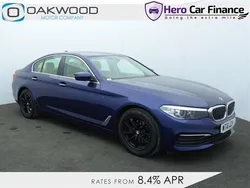 Blue Used 2018 BMW 520 Executive Sedan | £17,352 (Fair price)