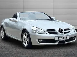 Silver Used 2010 Mercedes SLK200 Cabriolet | £5,790 (Fair price)