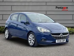 Aegean blue Used 2018 Vauxhall Corsa Hatchback | £6,995 (Fair price)