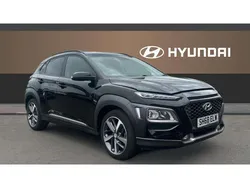 Black Used 2018 Hyundai Kona Premium SUV | £11,428 (Fair price)