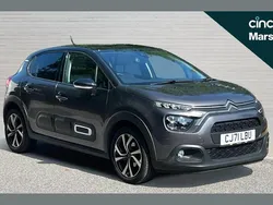 Grey Used 2022 Citroën C3 PureTech Hatchback | £11,593 (Fair price)