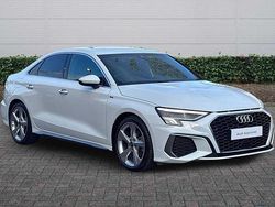 White Used 2023 Audi A3 S-Line Sedan | £23,995 (Fair price)
