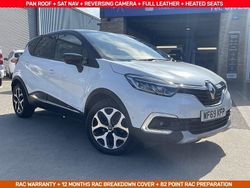 Arctic white with diamond black roof Used 2019 Renault Captur GT-Line SUV | £12,795 (A bit pricey)