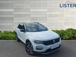 White Used 2022 VW T-Roc Active SUV | £19,290 (Fair price)