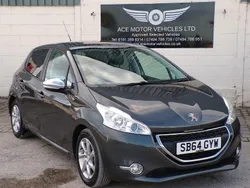 Grey Used 2014 Peugeot 208 Style Hatchback | £4,999 (Fair price)