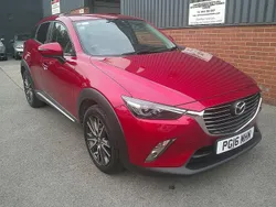 Red Used 2016 Mazda CX-3 Inclusive SUV | £9,795 (Fair price)