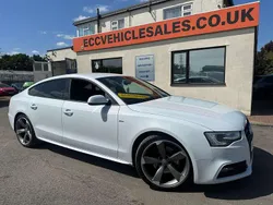 White Used 2013 Audi A5 Sportback Black Edition Coupe | £7,995 (A bit pricey)