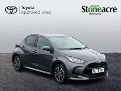 Grey Used 2023 Toyota Yaris Hybrid Design Hatchback | £19,500 (Fair price)