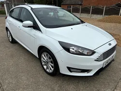 Frozen white Used 2017 Ford Focus Titanium Hatchback | £8,795 (Good price)