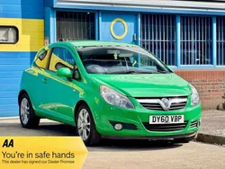 Green Used 2010 Vauxhall Corsa Hatchback | £1,999 (Good price)