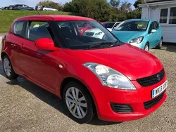 Red Used 2013 Suzuki Swift Hatchback | £3,497 (Fair price)