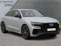 Silver Used 2023 Audi Q8 Black Edition SUV | £50,636 (Fair price)
