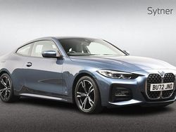 Blue Used 2022 BMW 420 M Sport Coupe | £27,500 (Fair price)