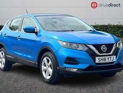 Blue Used 2017 Nissan Qashqai Acenta SUV | £8,420 (Good price)