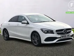 White Used 2018 Mercedes CLA180 Style Sedan | £14,999 (Fair price)