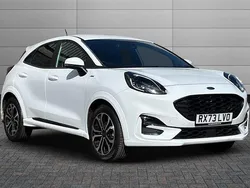 Frozen white Used 2023 Ford Puma Gen-E ST-Line Hatchback | £16,695 (Fair price)