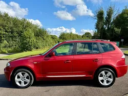 Red Used 2005 BMW X3 Sport Line SUV | £3,500
