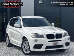 White Used 2013 BMW X3 M Sport SUV | £13,995 (Fair price)