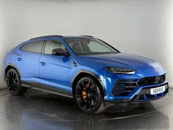 Blue Used 2020 Lamborghini Urus SUV | £165,000 (Fair price)