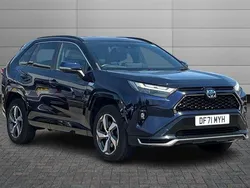 Obsidian blue Used 2022 Toyota RAV4 Hybrid Design SUV | £27,350 (Good price)