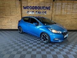 Blue Used 2021 Nissan Micra Acenta Hatchback | £12,995 (Fair price)